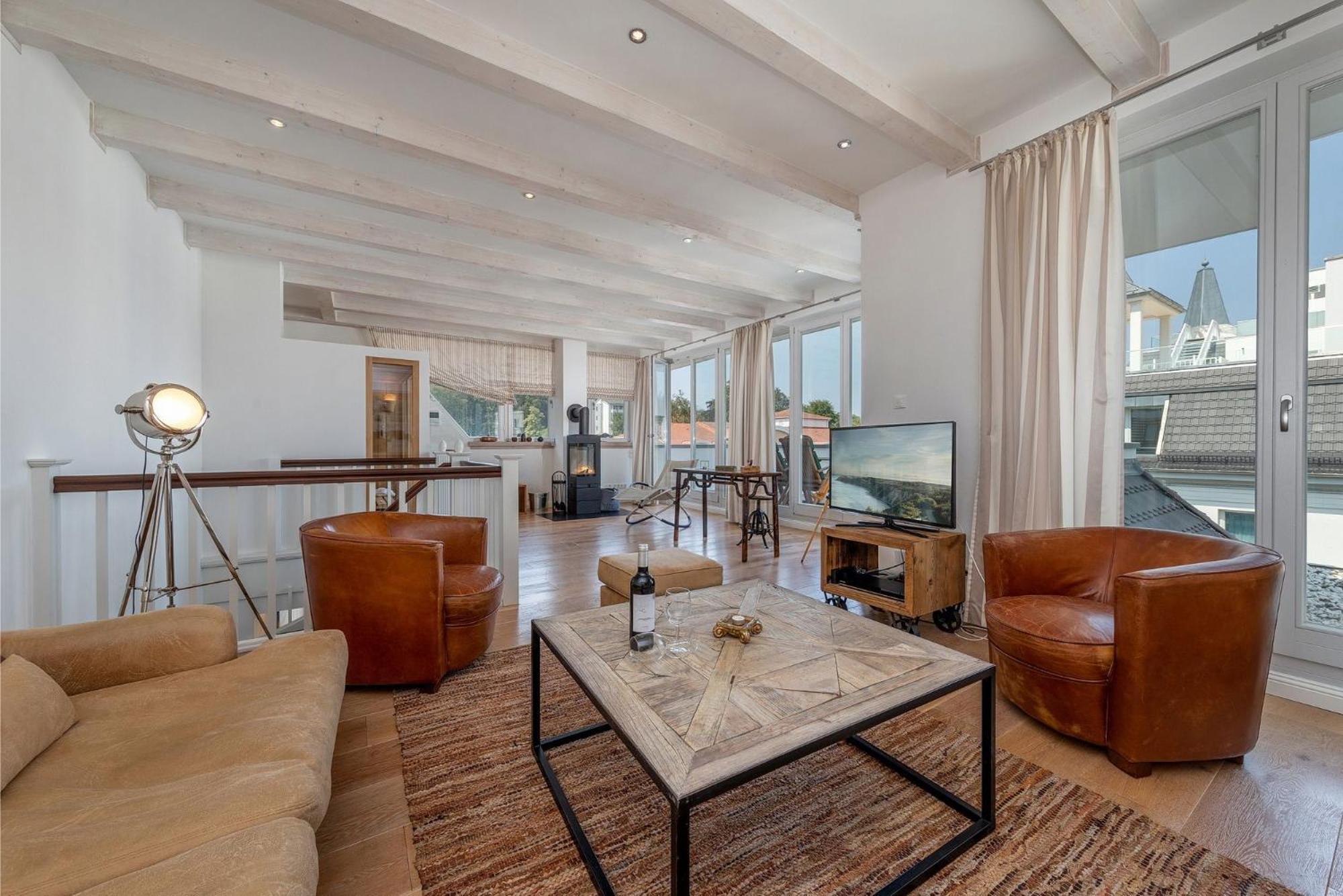 Villa Theres Penthouse Seaside Sellin  Exterior foto